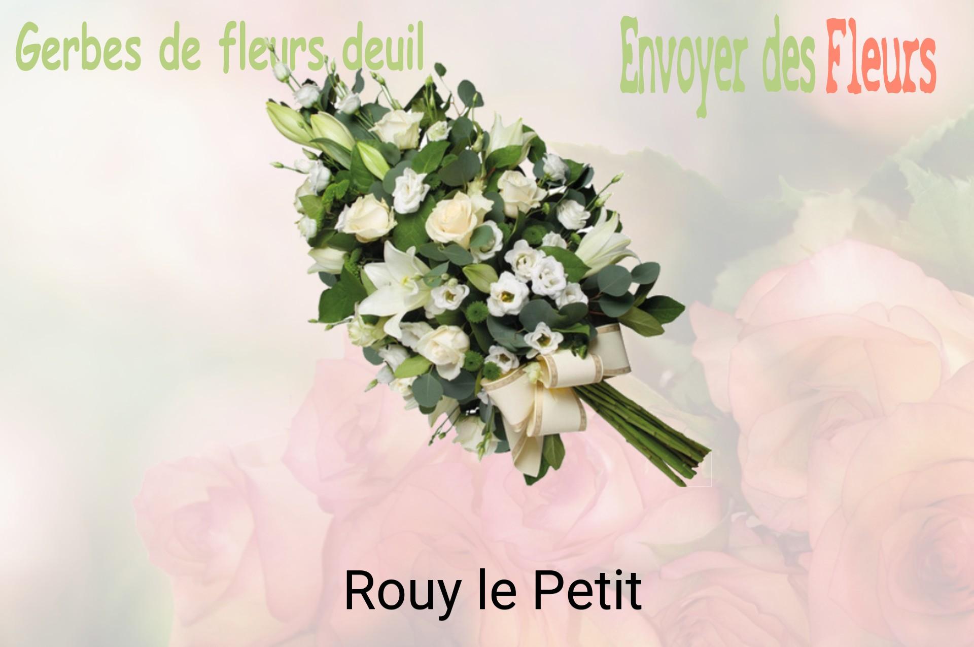 Gerbe de fleurs de deuil livrée à Rouy-le-Petit